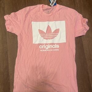 Adidas Pink Crew Neck Tee